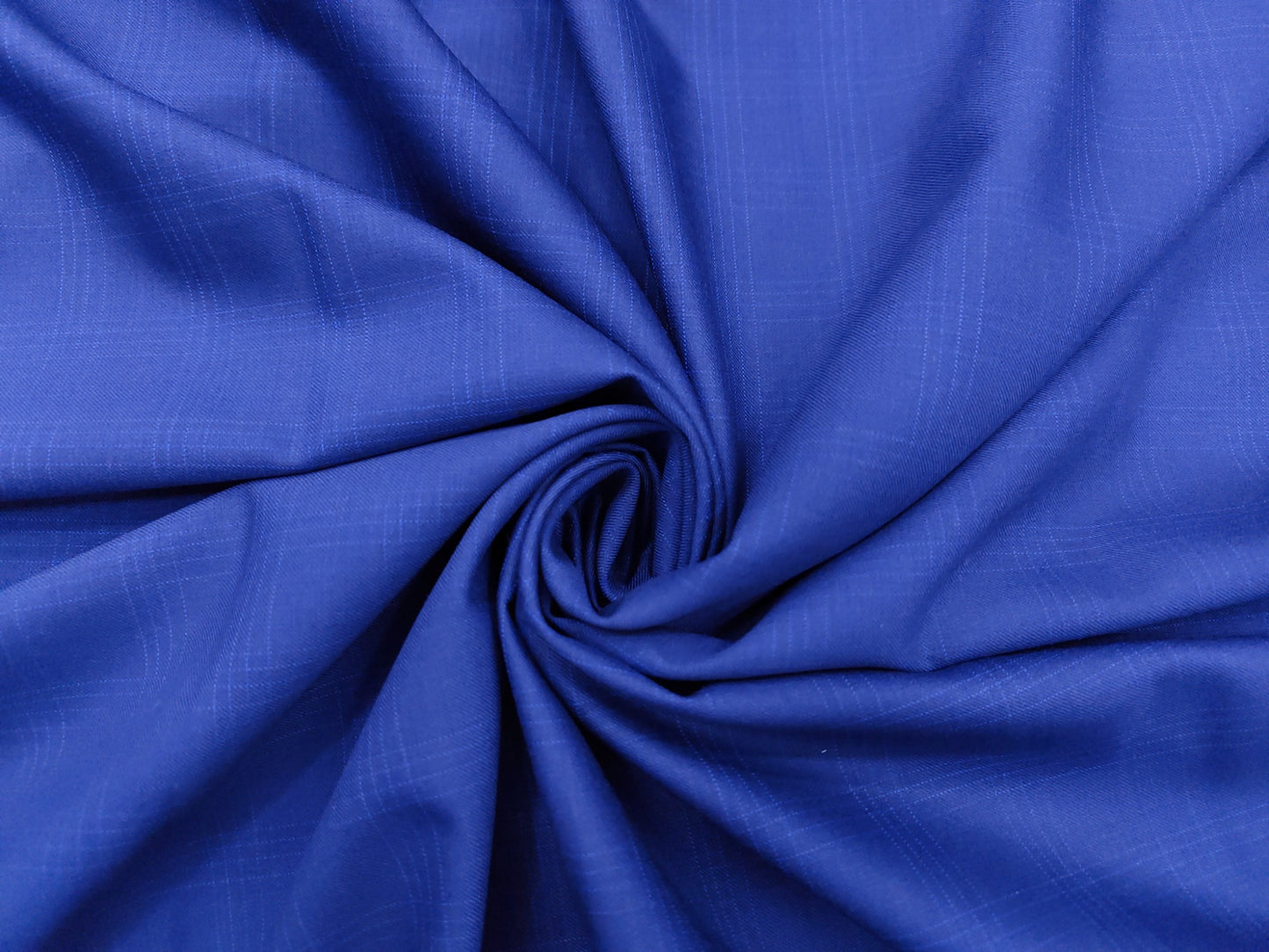 Raymond Luxolite 70% Wool Super 120's Premium Suiting Fabric (Royal Blue, Checks)