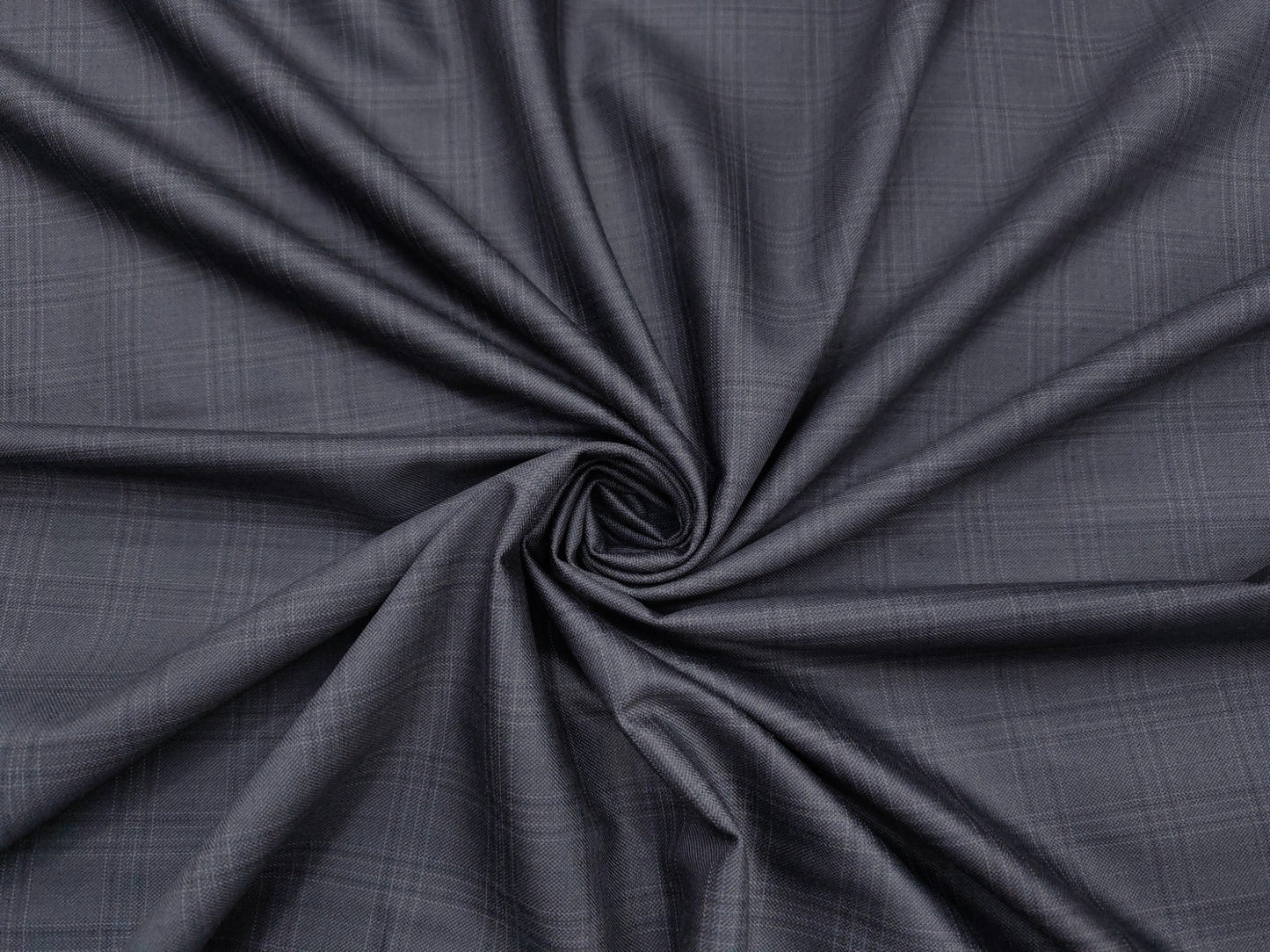 Raymond Primmia Super 100's Suiting Fabric (Gray, Checks)