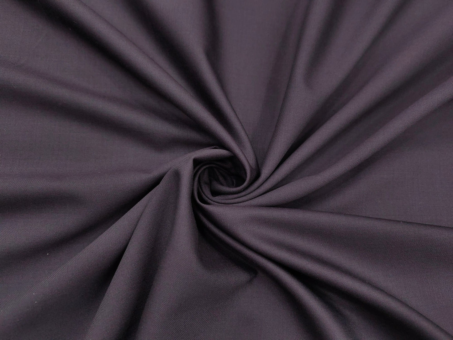 Raymond Trenzas 70% Wool Super 120's Suiting Fabric (Wine, Plain Weave)