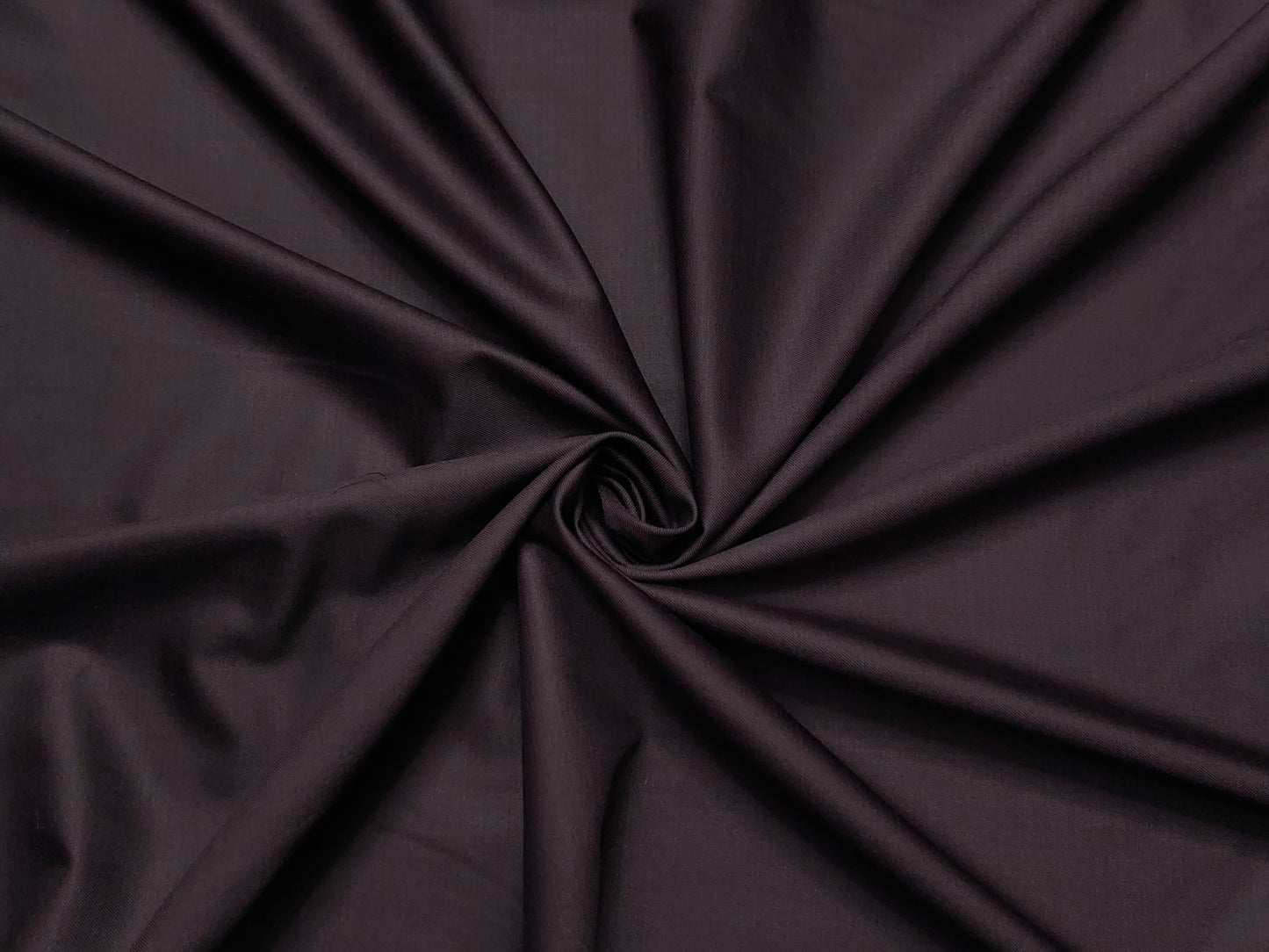 Georgia Gullini Super 160s Merino Wool Blend Suiting Fabric (Wine , Plain Weave)