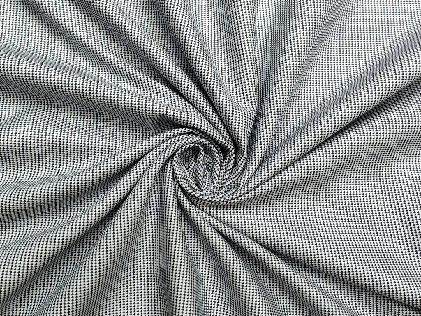 Giza House by Soktas Premium Giza Cotton Shirting Fabric (Grey Patterned)