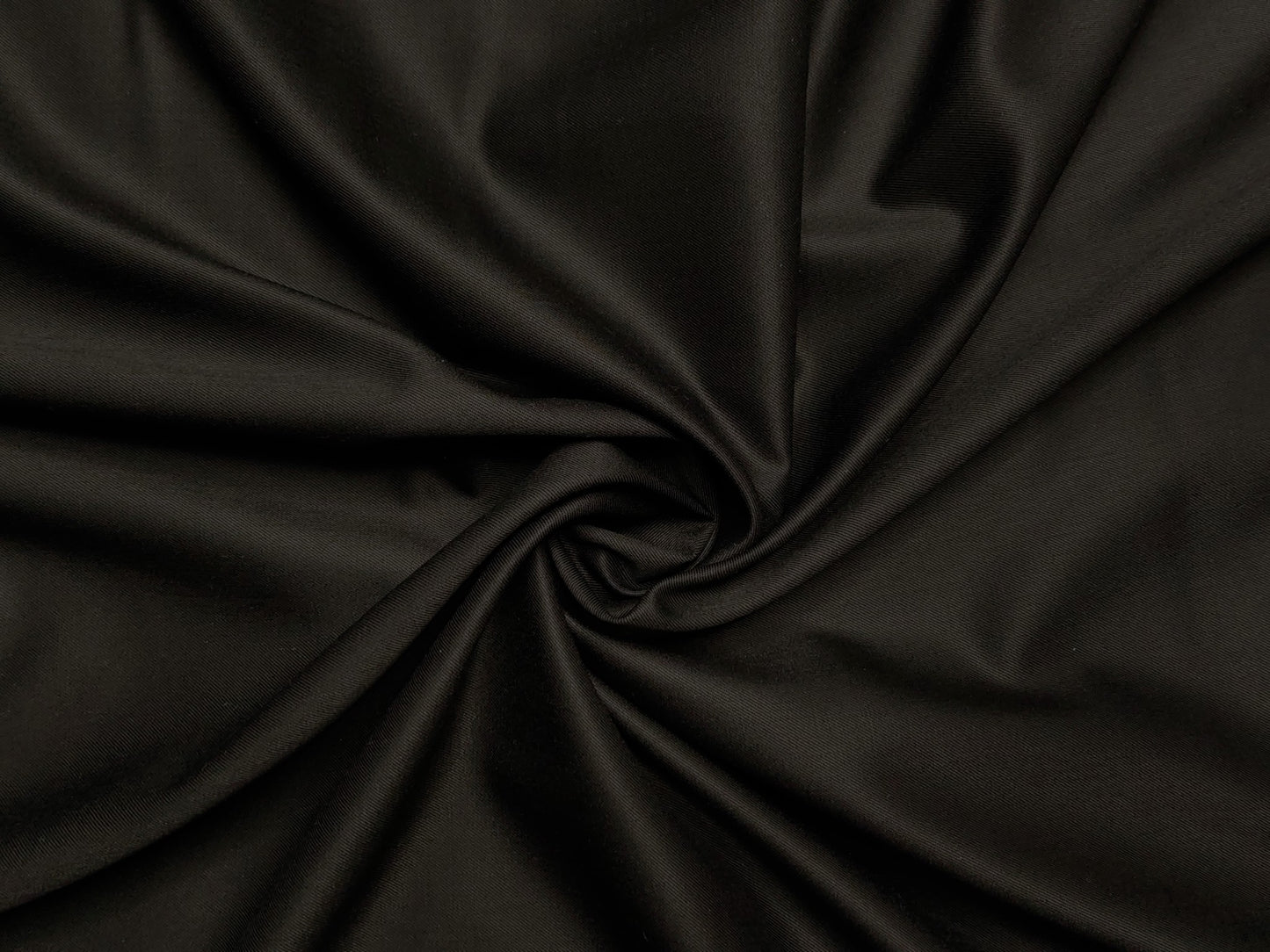 Raymond Lexus Super 100s Merino Wool Blend Suiting Fabric (Black, Plain Weave)