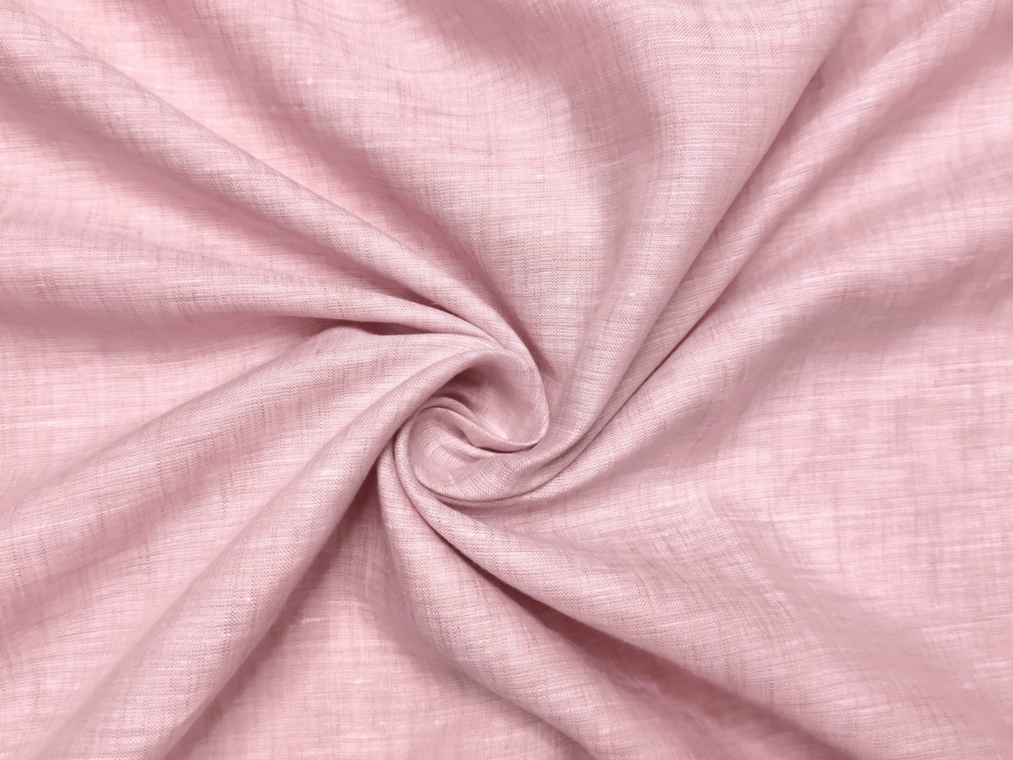 100% Pure European Linen 80 LEA Shirting Fabric (Soft Lilac, Plain Weave)