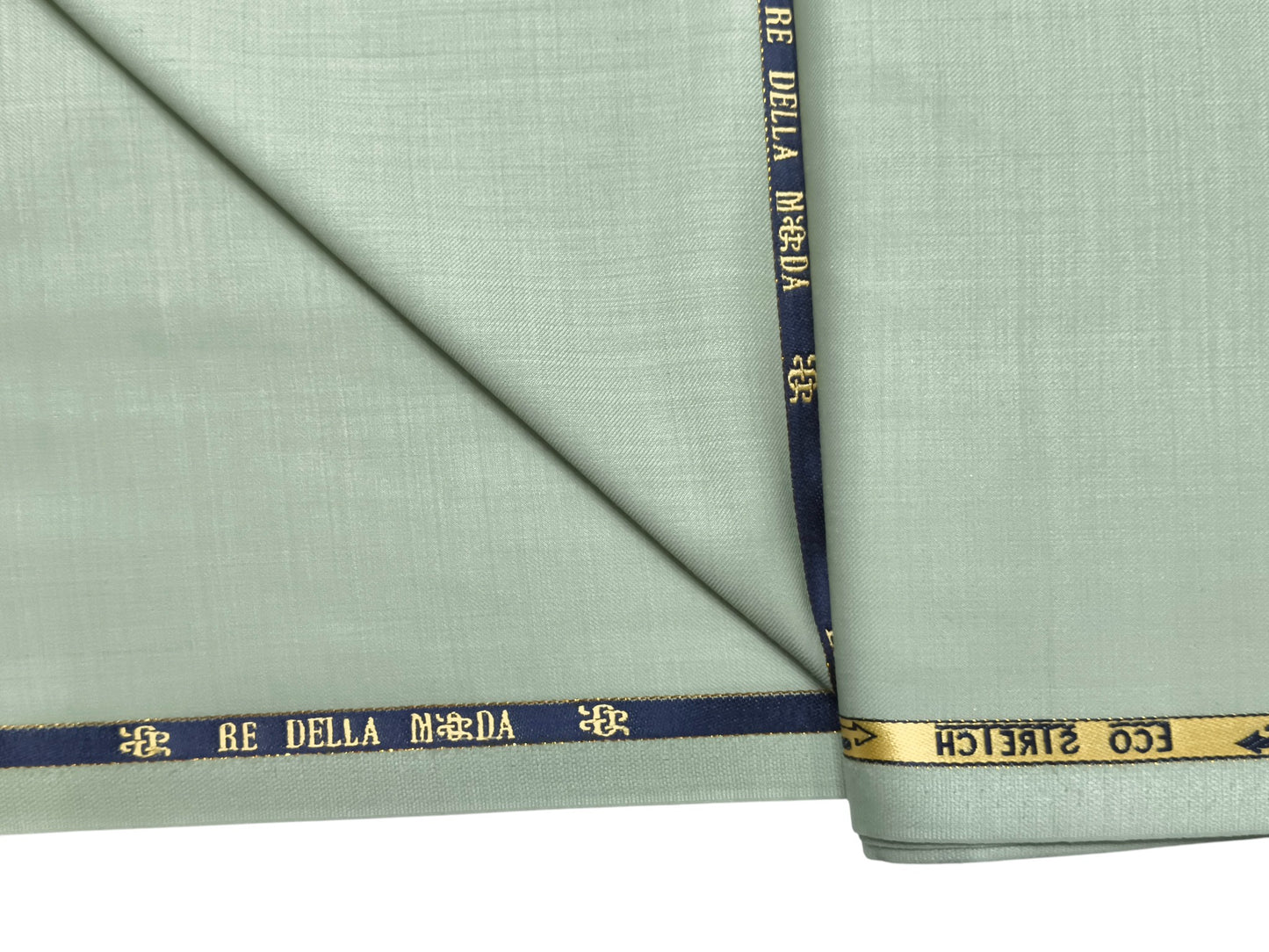 Georgia Gullini Extrafine Super 120s Wool Blended Suiting Fabric (Pista Green, Plain)