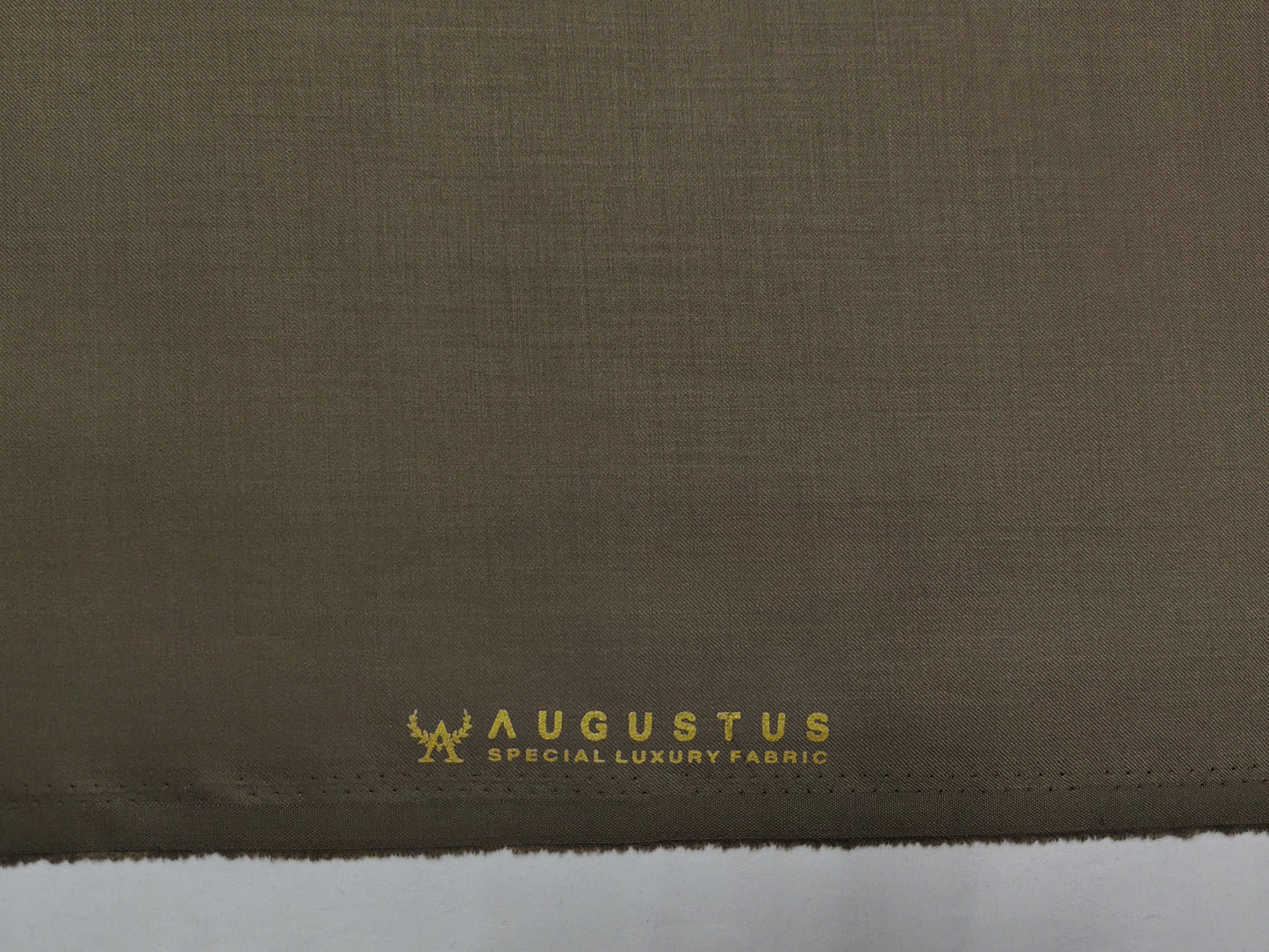 Augustus TR Blend Premium Suiting Fabric (Classic Brown, Plain )