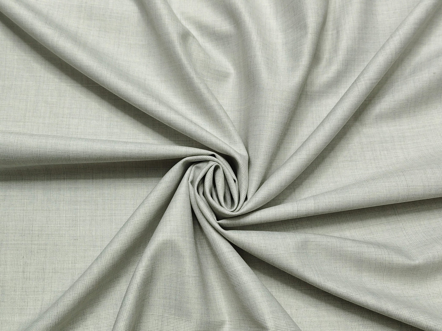 D&J Italy Super 100s Australian Merino wool Suiting Fabric (Light Beige, Self Checks)