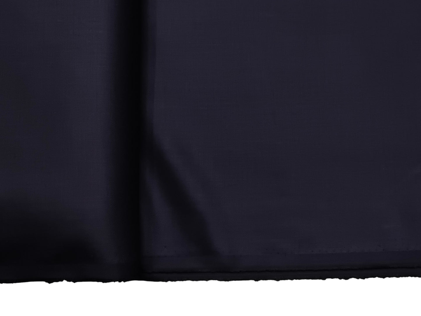 Augustus TR Blend Premium Suiting Fabric (Navy Blue Plain Weave)