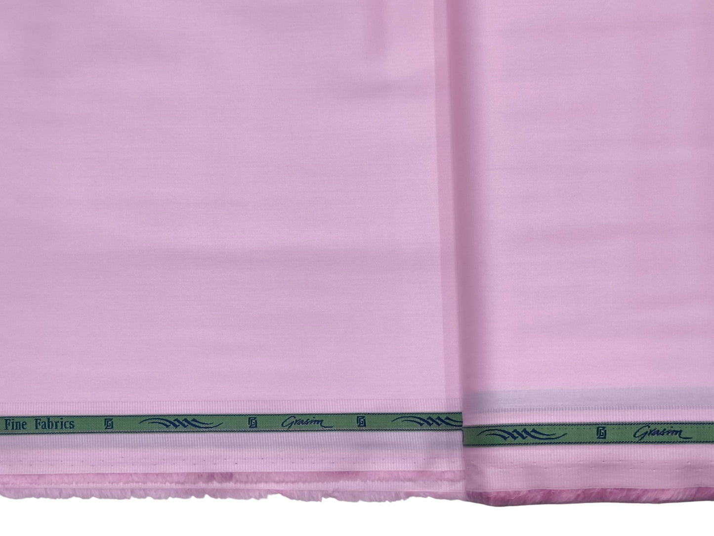 Grasim by Aditya Birla Group 100% Pure Cotton Premium Shirting Fabric (Pink, Plain)