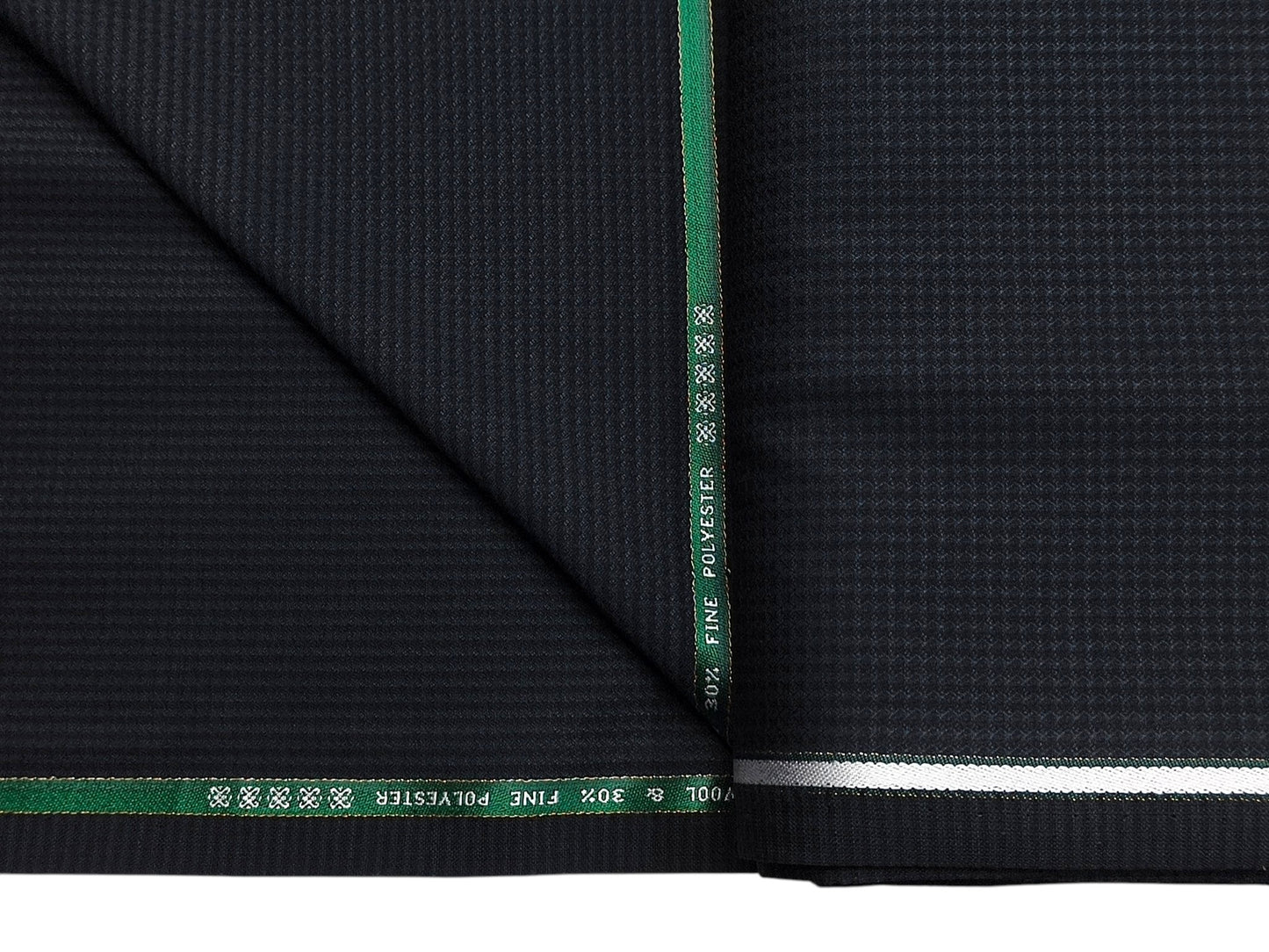Raymond Luxolite 70% Wool Super 120s Suiting Fabric (Blackish Green, Self Pattern)