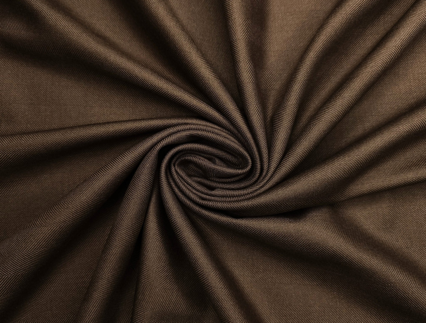 Canetti Italy Premium TR Suiting Fabric (Camel Brown, Herringbone)