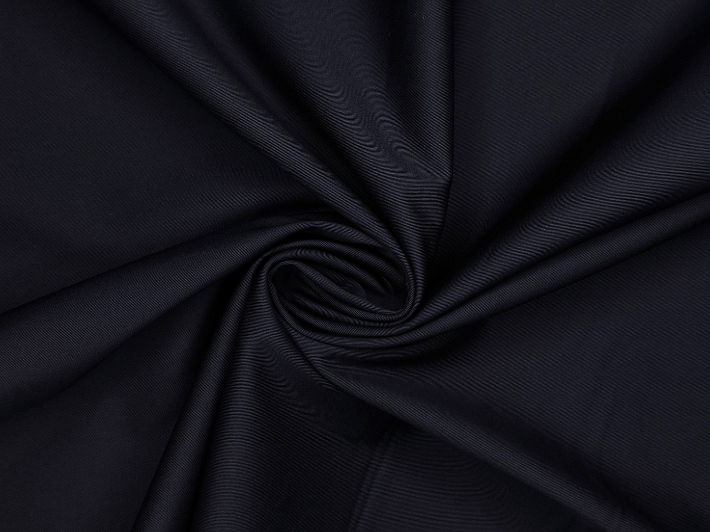 Arvind The Genova Stretchable Premium LA Finish 100% Cotton Suiting Fabric (Navy Blue, Plain)