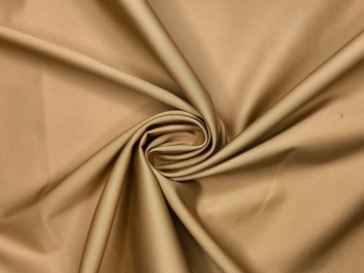 Arvind The Genova Stretchable Premium LA Finish 100% Cotton Suiting Fabric (Warm Beige, Plain)