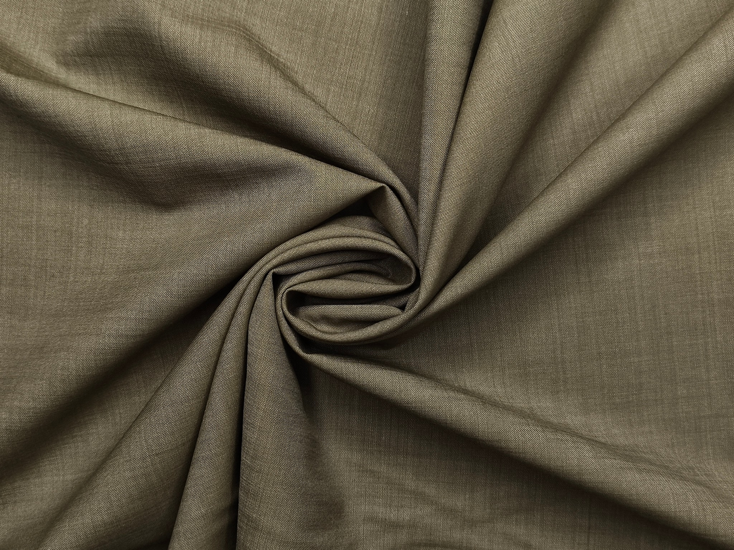 Raymond 100% Wool Lightweight Super 160s Dish Dasha Suiting Fabric (Olive Beige, Self Design)