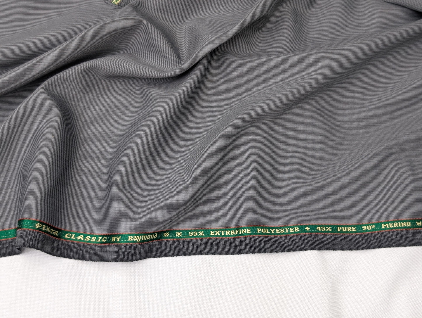Raymond Merino Wool Blend Super 90s Unstitched Suiting Fabric