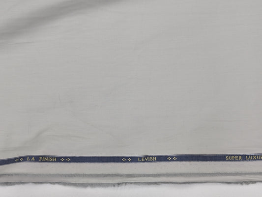 Giza Classé 100% Giza Cotton Shirting Fabric (Light Gray)