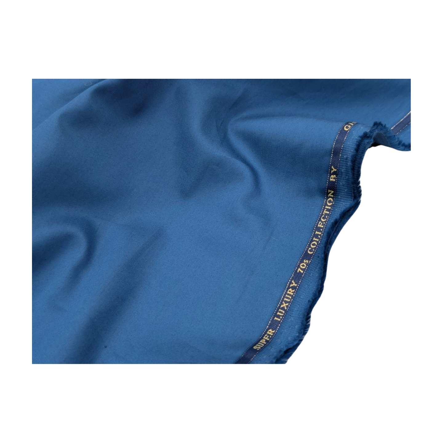 Giza Classé 100% Giza Cotton Shirting Fabric (Blue)