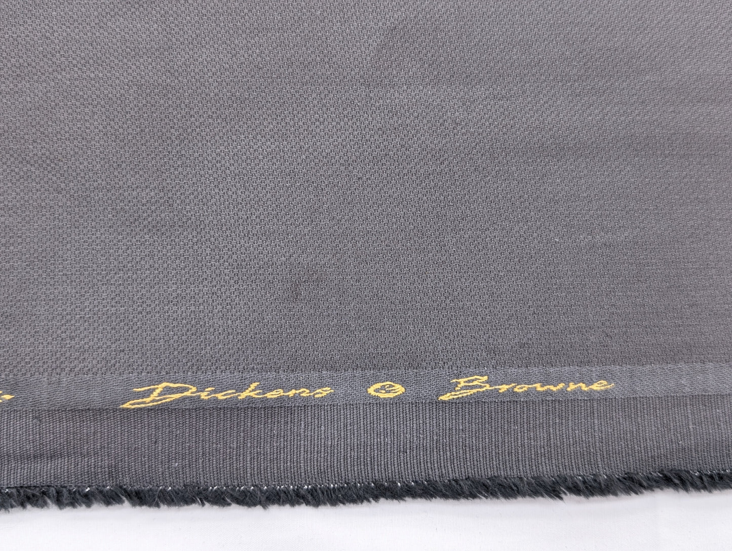 Dickens & Browne 100% Cotton Stretched Suiting Fabric (Gray) (by Bombay Rayon)