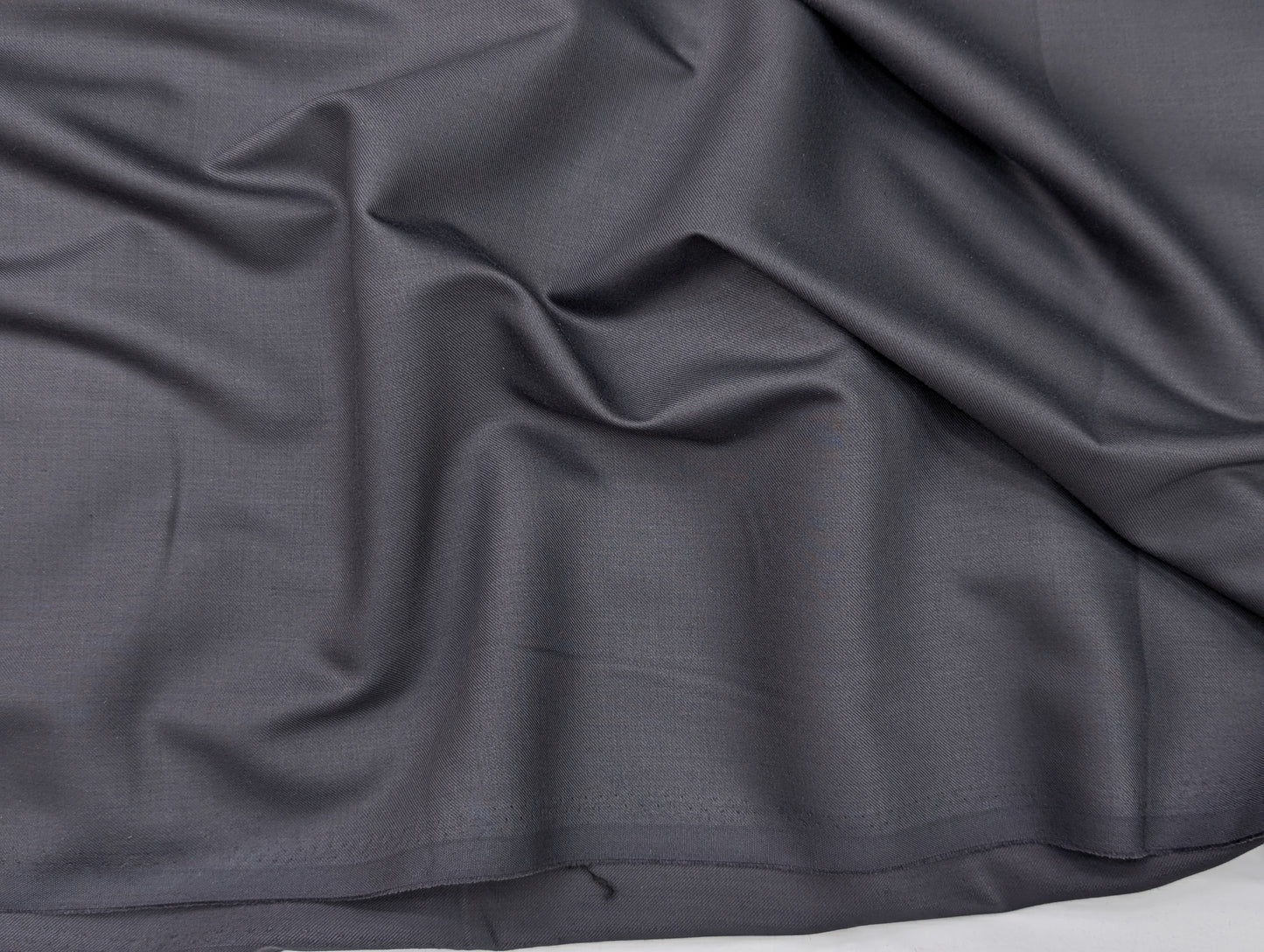 Augustus TR Blend Premium Unstitched Suiting Fabric (Charcoal Gray)