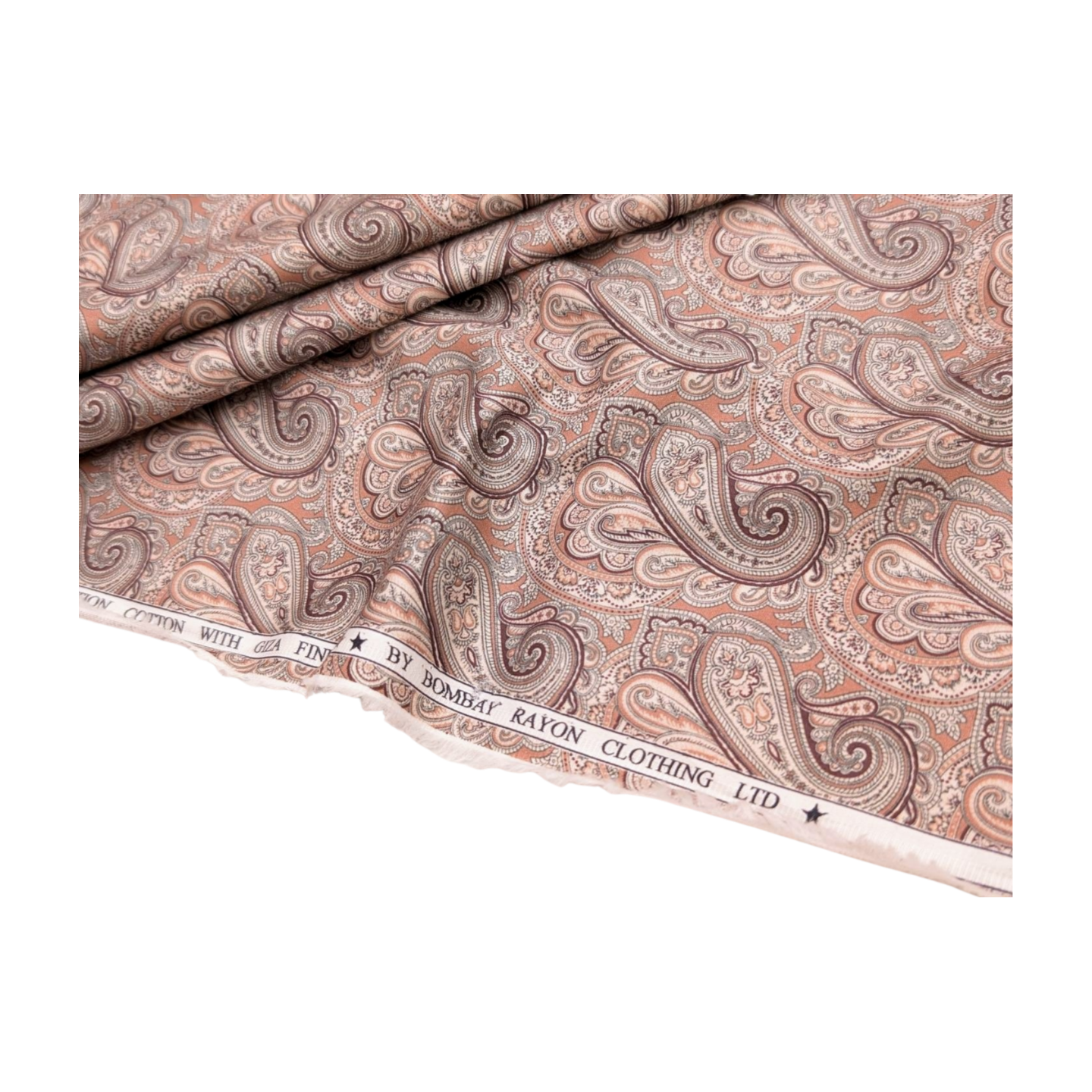 Bombay Rayon 100% Premium Cotton Printed Shirting Fabric