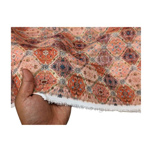 Augustus Cotton Blend Exclusive Printed Kurta Fabric