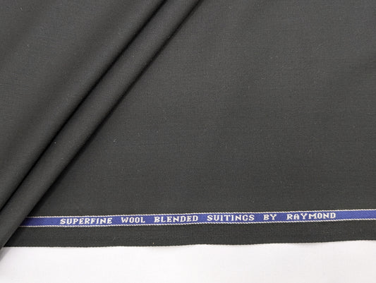 Raymond Superfine Wool Blended Suiting (Greyish Black)
