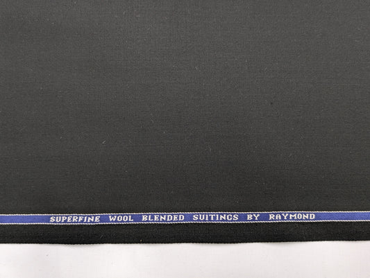 Raymond Superfine Wool Blended Suiting (Greyish Black)