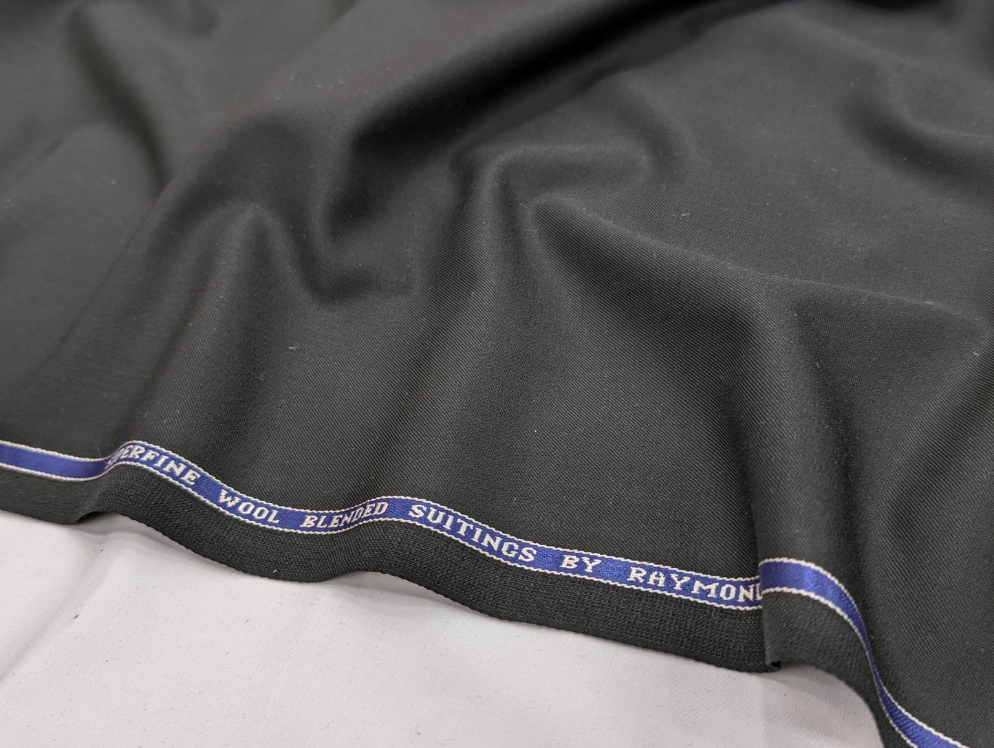Raymond Superfine Wool Blended Suiting (Greyish Black)