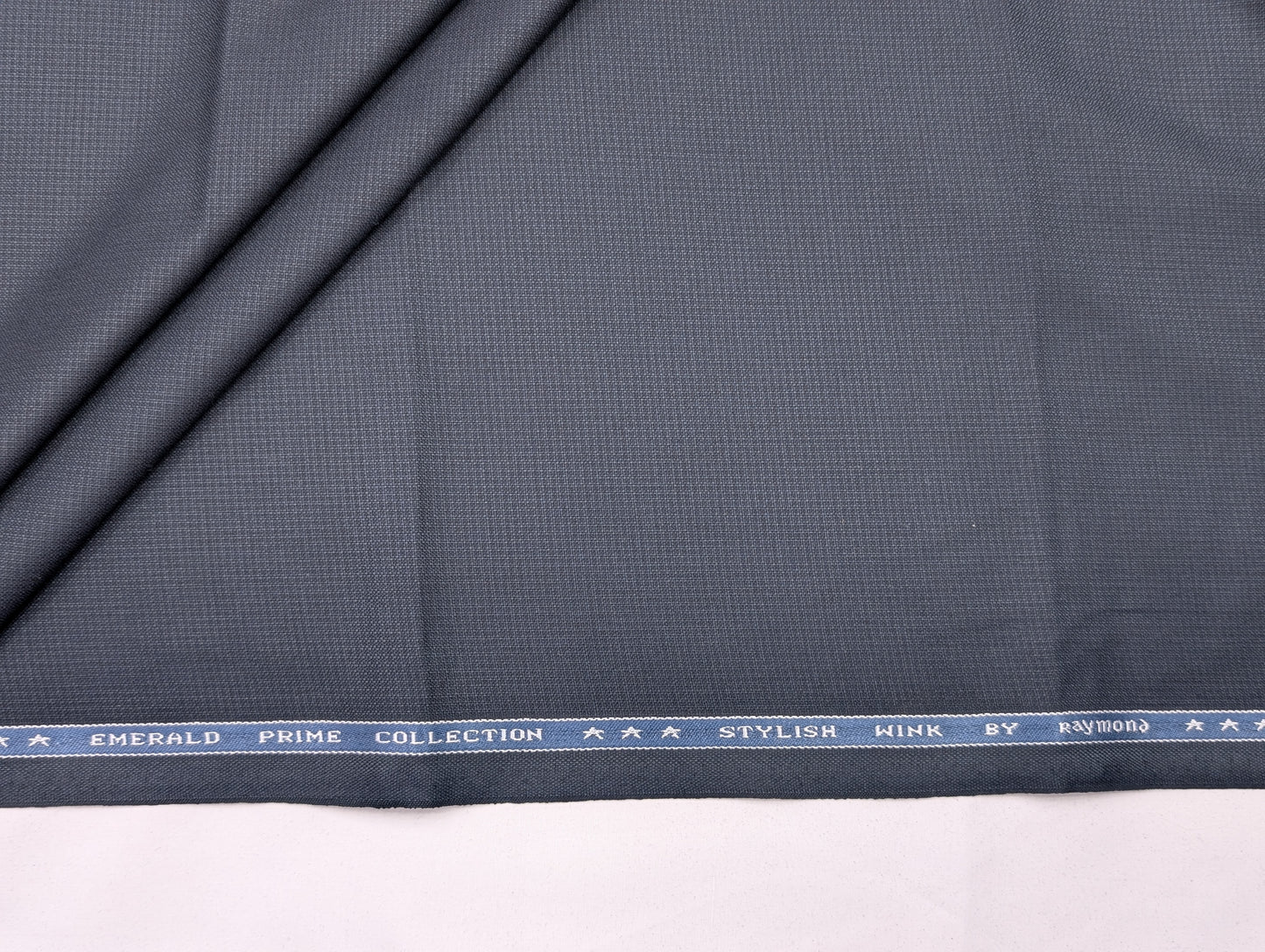 Raymond Stylish Wink Unstitched Suiting Fabric (Blue)