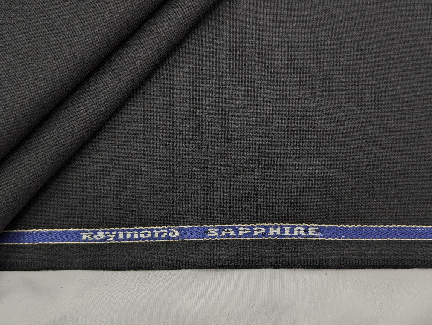 Raymond Sapphire - Premium Black Suiting Fabric