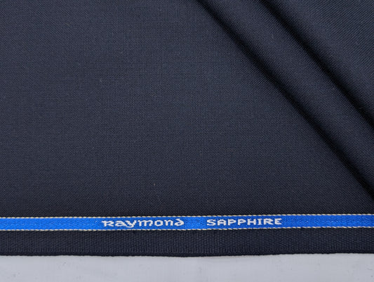 Raymond Sapphire Suiting Fabric (Navy Blue)