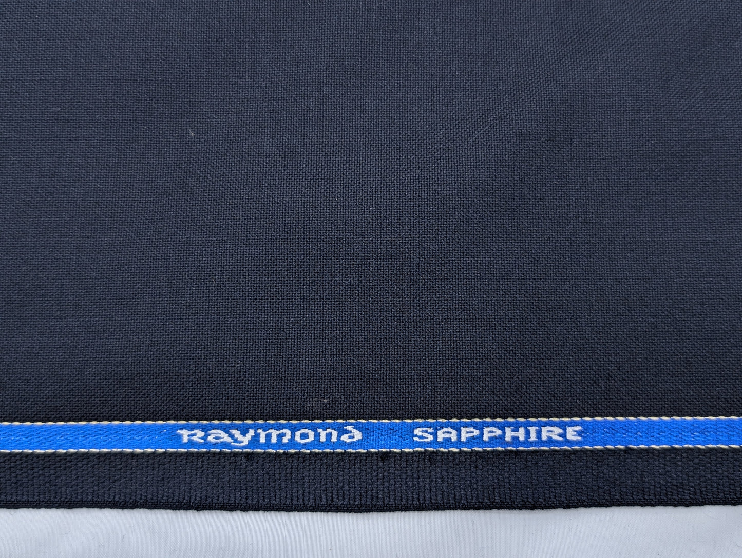 Raymond Sapphire Suiting Fabric (Navy Blue)
