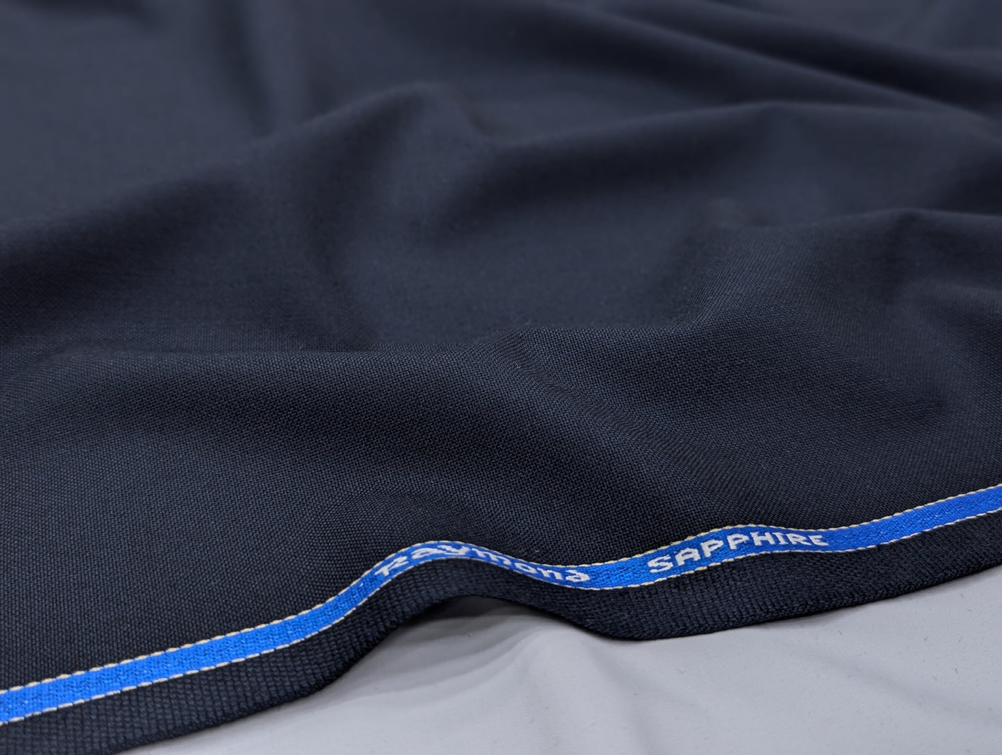 Raymond Sapphire Suiting Fabric (Navy Blue)