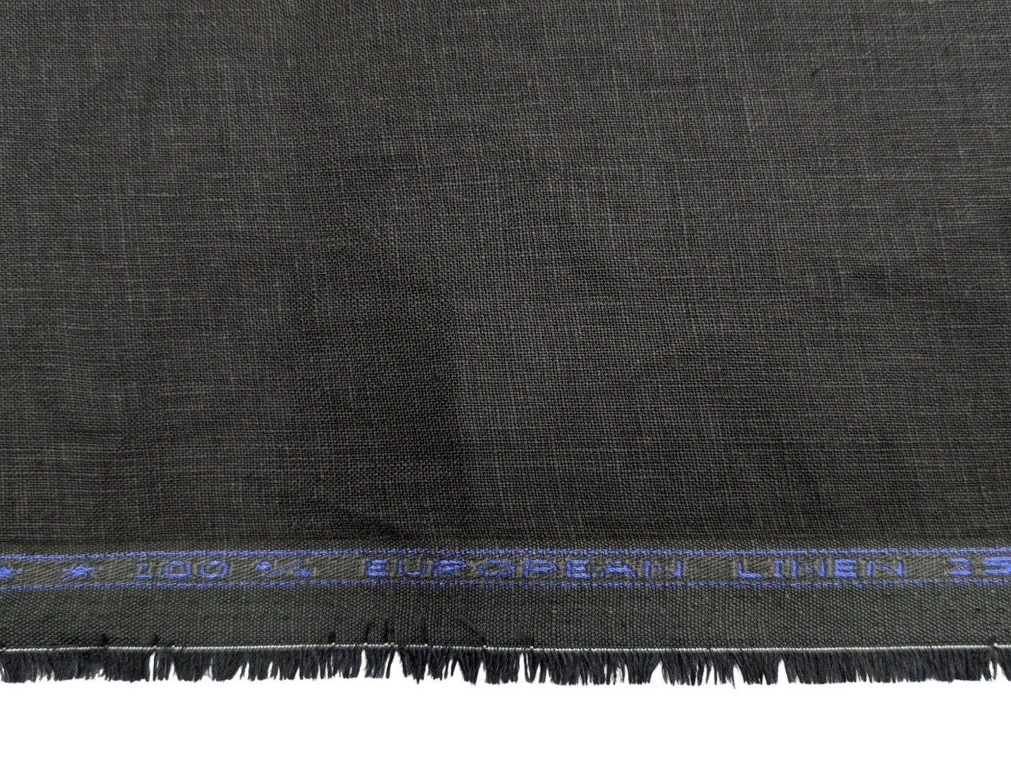 100% Pure European Linen Suiting Fabric - 25 Lea (Bottle Green)