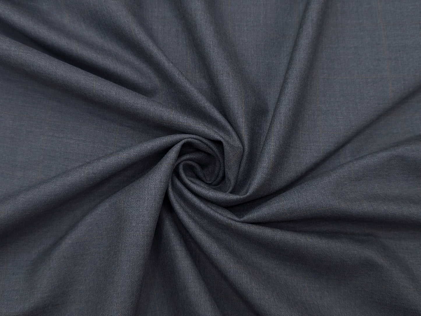 Raymond Royal Trousering Super 120's Unstitched Suiting Fabric - (Checkered Grey)