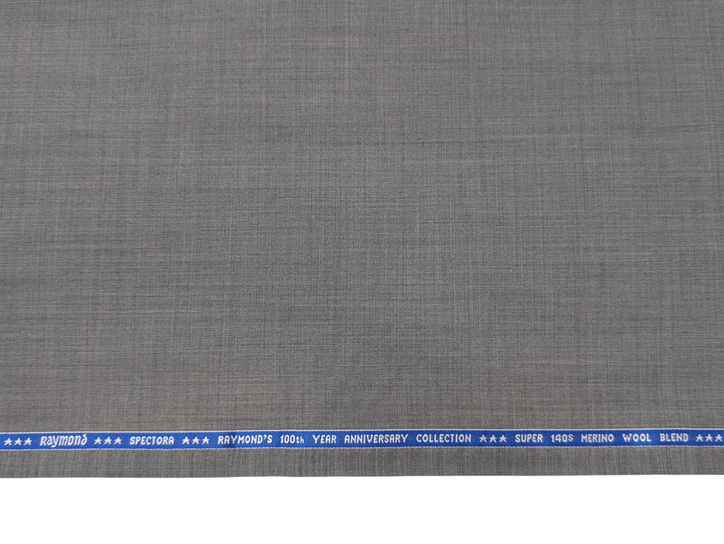 Raymond Spectora Super 140s Merino Wool Blend - 100th Year Anniversary Collection (Soft Grey)
