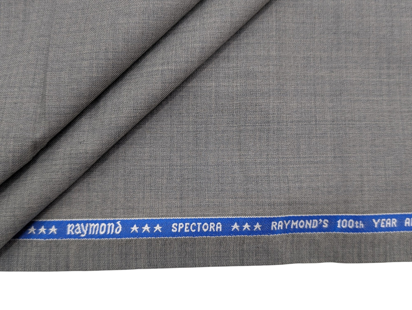 Raymond Spectora Super 140s Merino Wool Blend - 100th Year Anniversary Collection (Soft Grey)