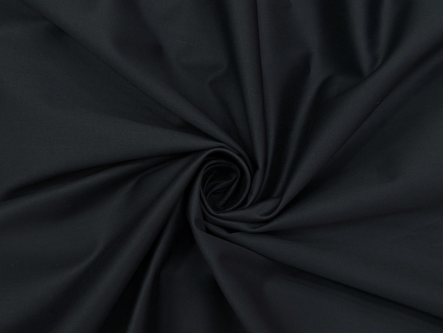 Dickens And Browne 100% Cotton Unstitched Suiting Fabric (Black)