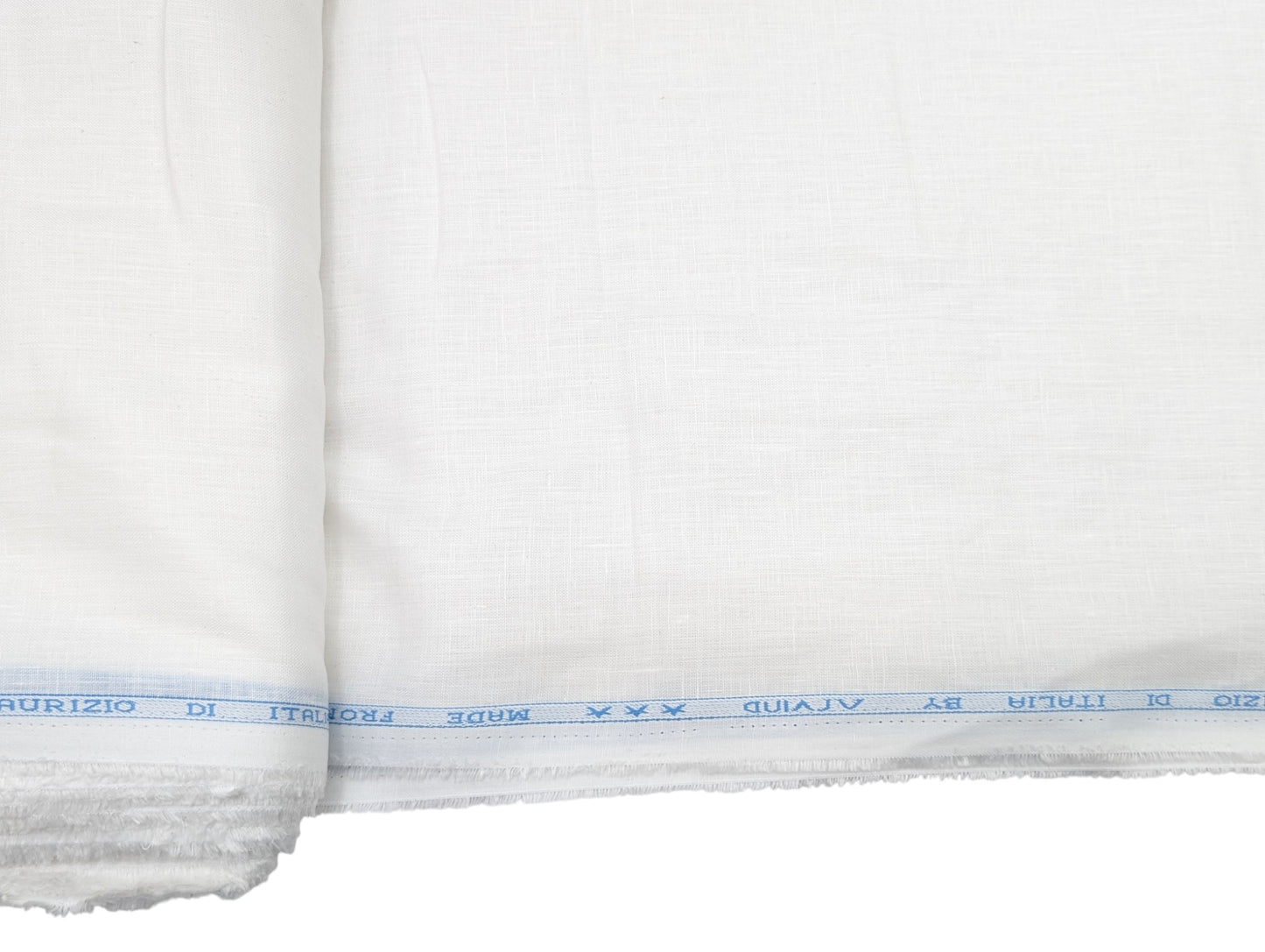 Arvind 100% Pure Linen Shirting Fabric (White)