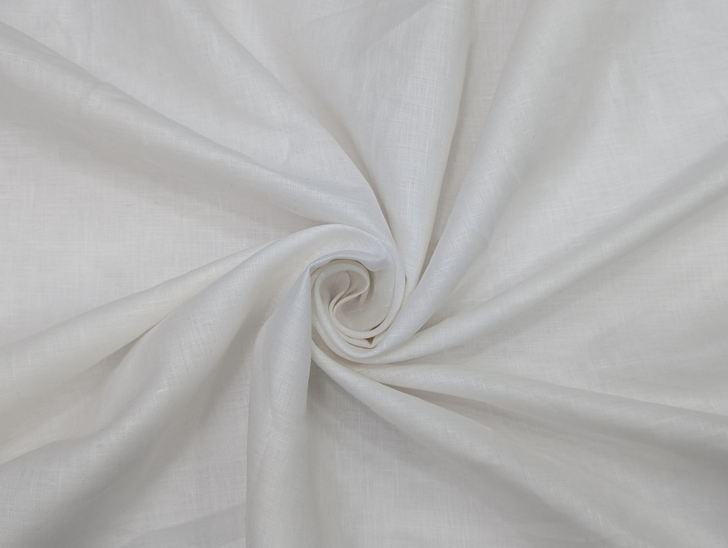Arvind 80 LEA Pure Irish Linen Shirting Fabric – Classic White