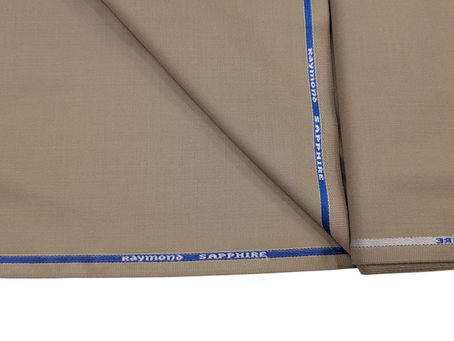 Raymond Sapphire Unstitched Suiting Fabric (Warm Beige)