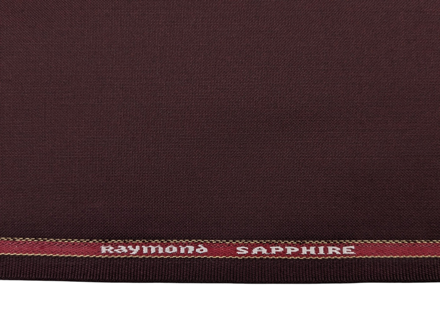 Raymond Sapphire Unstitched Suiting Fabric (Maroon)