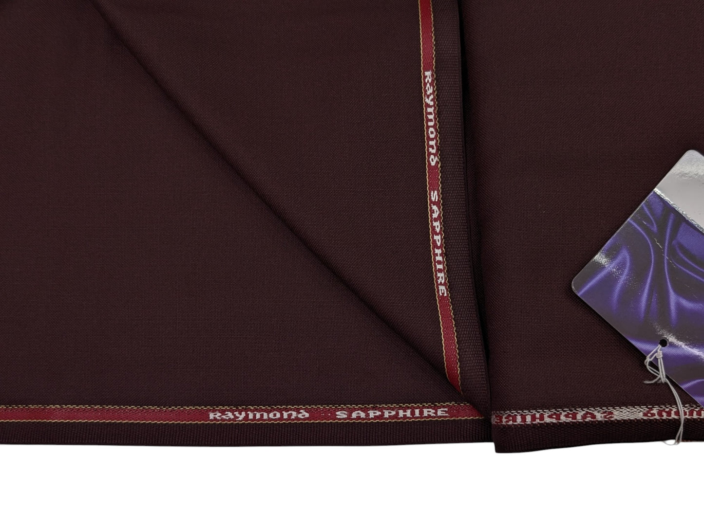 Raymond Sapphire Unstitched Suiting Fabric (Maroon)