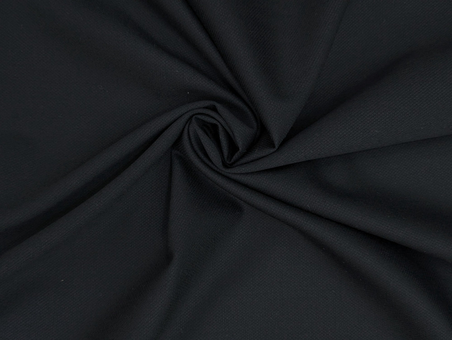 Raymond The Revolution Collection Super 70's Wool blend Suiting Fabric (Noir Black)