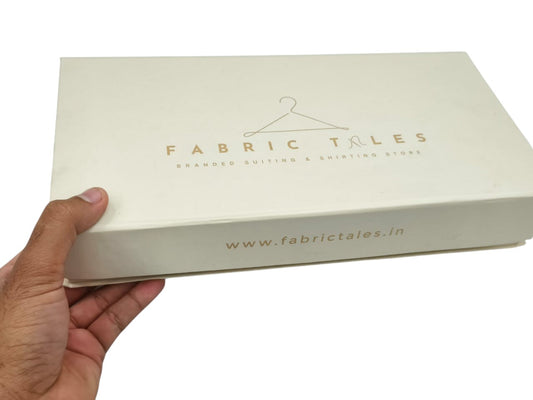 Fabric Tales Linen Kurta Pajama Gift Set – Premium Wedding and Festive Gifting Box