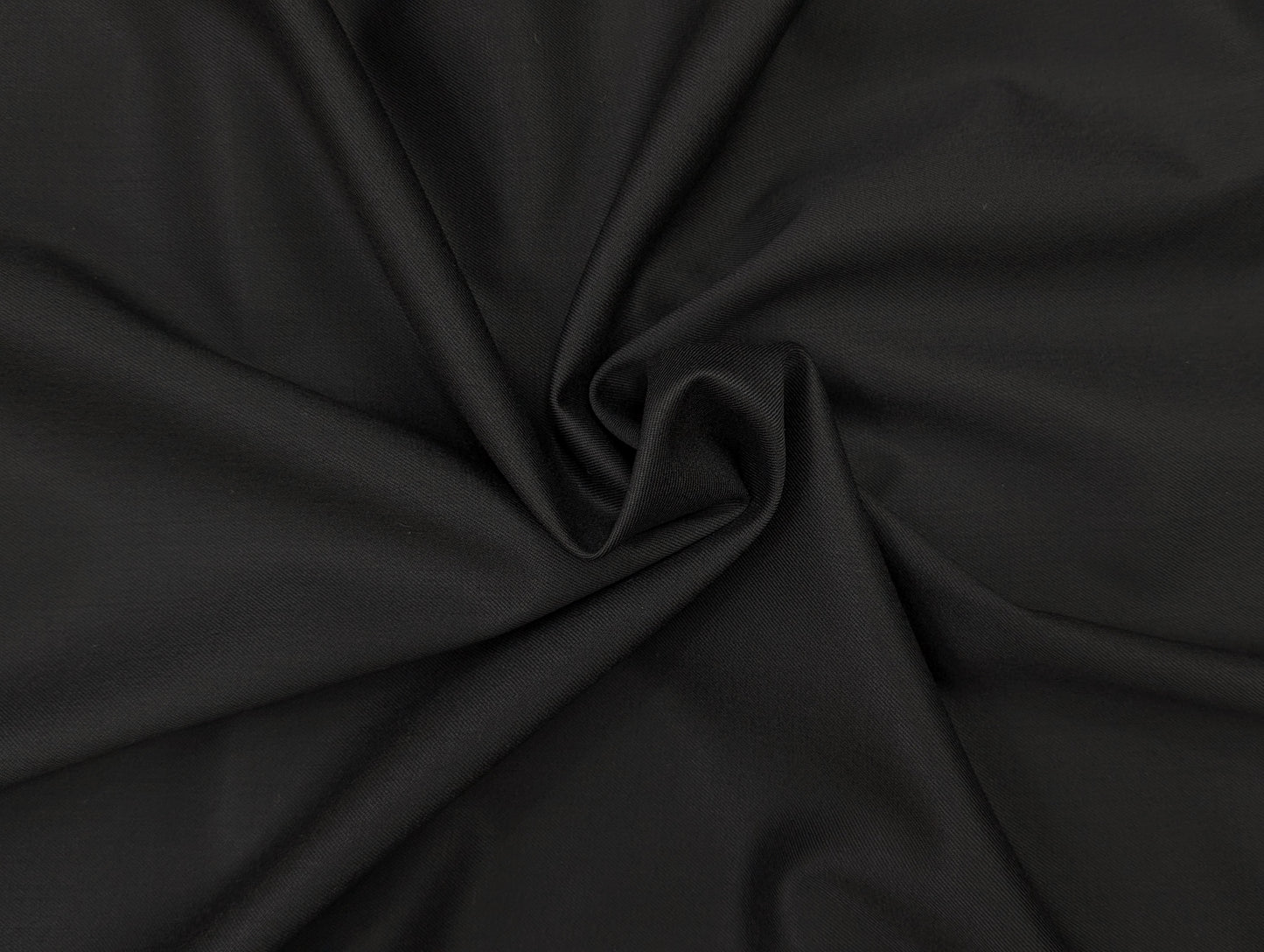 Raymond Wool Blend Unstitched Stretch Suiting Fabric (Black)