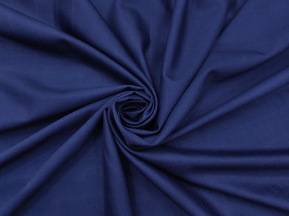 Raymond Luxolite 70% Wool Super 120's Premium Suiting Fabric (Navy Blue, Silent Checks)