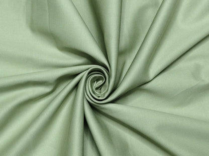 Dickens & Browne 100% Cotton Stretch Suiting Fabric (Pista Green, Textured)