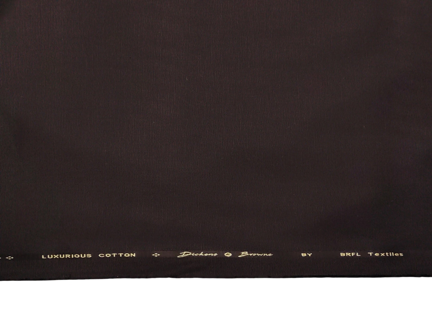 Dickens & Browne 100% Cotton Stretch Suiting Fabric (Maroon, Textured)
