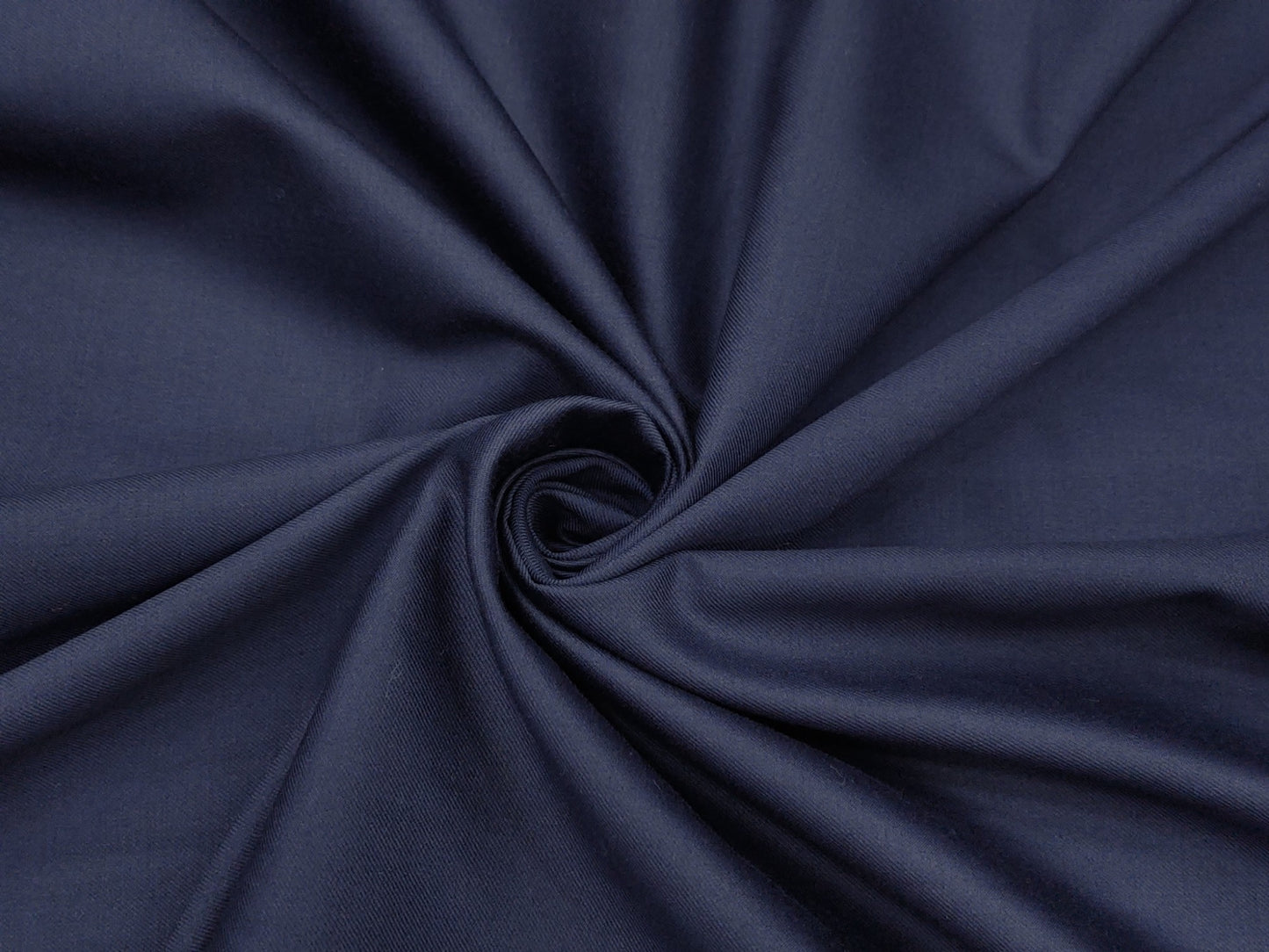 Raymond Infiniza 50% Wool Super 100's Suiting Fabric (Navy Blue, Plain Weave)