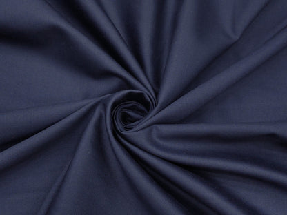 Raymond Infiniza 50% Wool Super 100's Suiting Fabric (Navy Blue, Plain Weave)